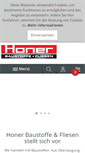 Mobile Screenshot of honer.de
